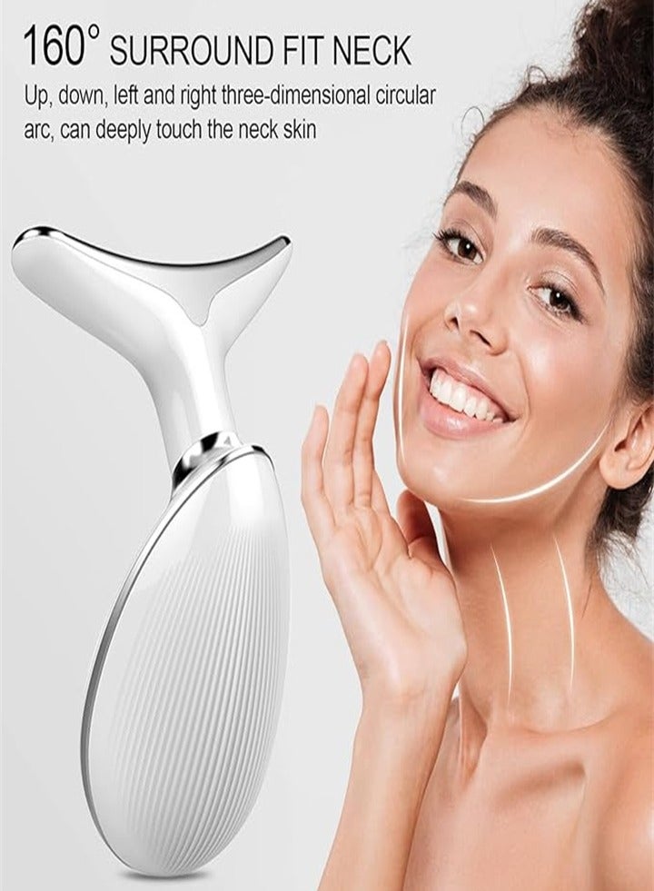 7 in 1 Face Lift, Face and Neck Beauty Device, Portable Electric Facial Massager with 7 Colors LED - Image 3