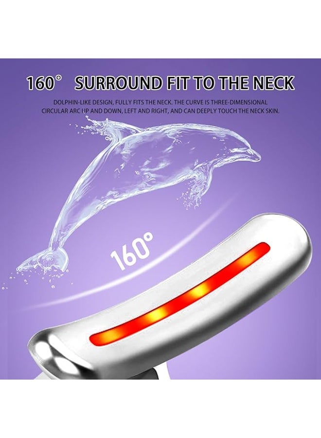 7 in 1 Face Lift, Face and Neck Beauty Device, Portable Electric Facial Massager with 7 Colors LED - Image 2