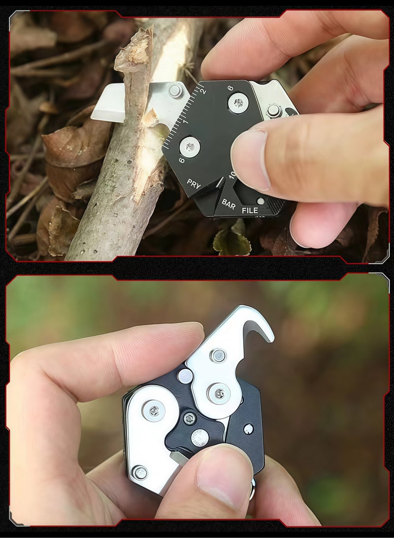 Generic Multifunction Tool Keychain Multitool 12 in 1 Key Tool  - Image 5