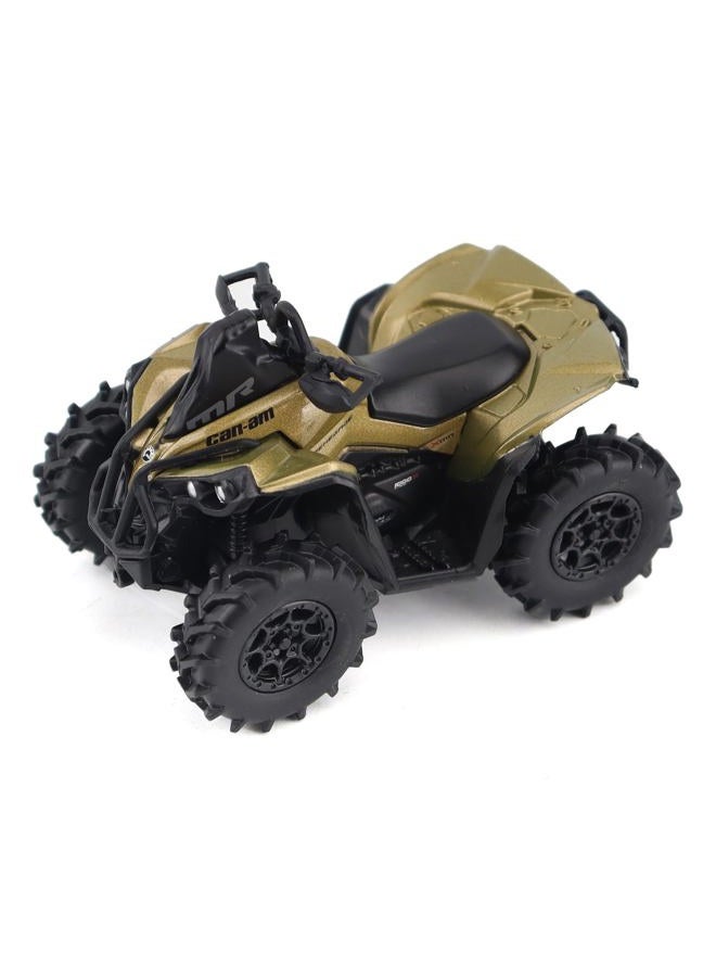 Diecast Masters BRP Bombardier Models 1:32 Scale Diecast Replica Can-Am Renegade X mr 1000R, Liquid Titanium & Magma Red | Item 60010 - Image 5