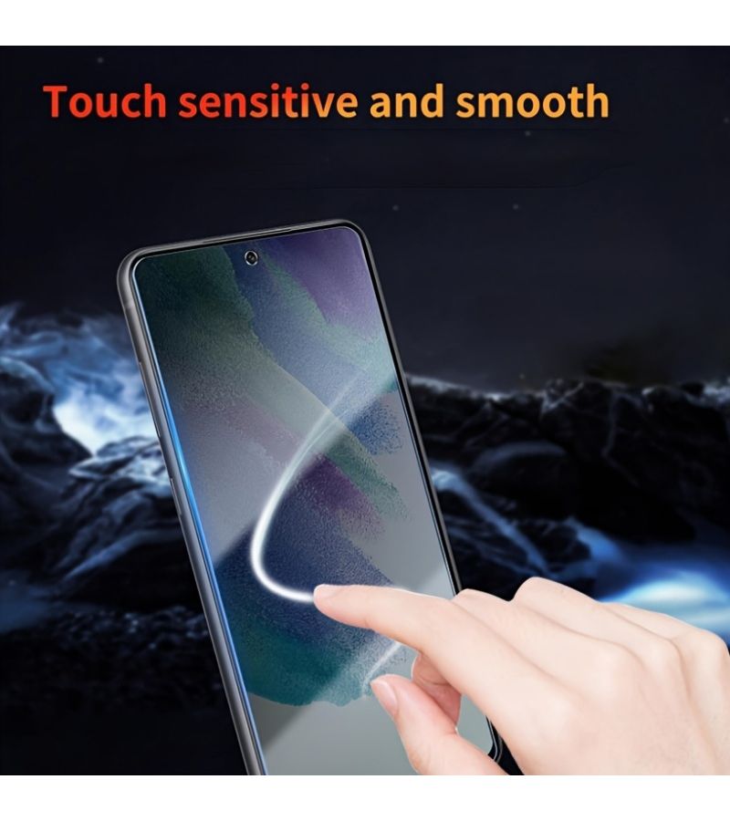2 Pack Full Screen Privacy Glass Screen Protector for POCO M4 Pro 9H Hard Scratch Resistant Easy Install - Image 3