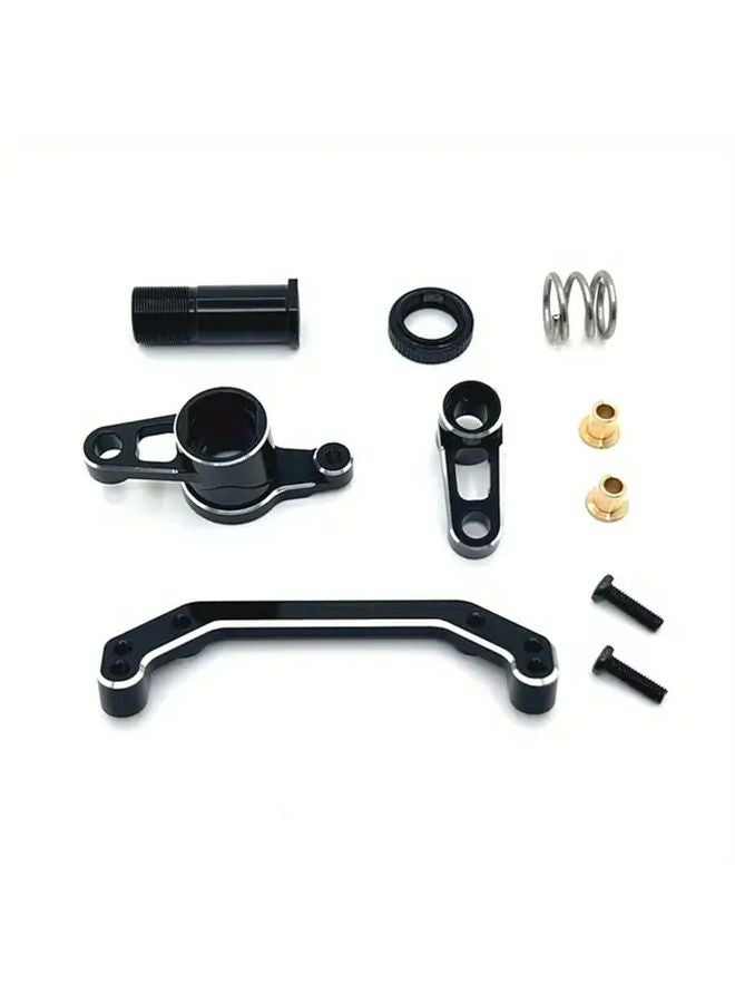 10Pcs Golden Metal Steering Upgrade Parts For LC Racing 1 10 PTG 2 PTG 2R RC Car - Image 2