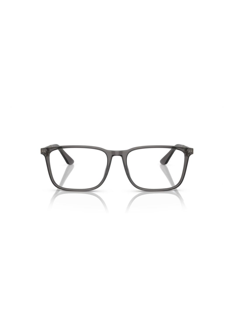 GIORGIO ARMANI Giorgio Armani Man Rectangular  Eyeglasses- Ar 7249 - Lense Size:55Mm - Transparent Grey - Image 4