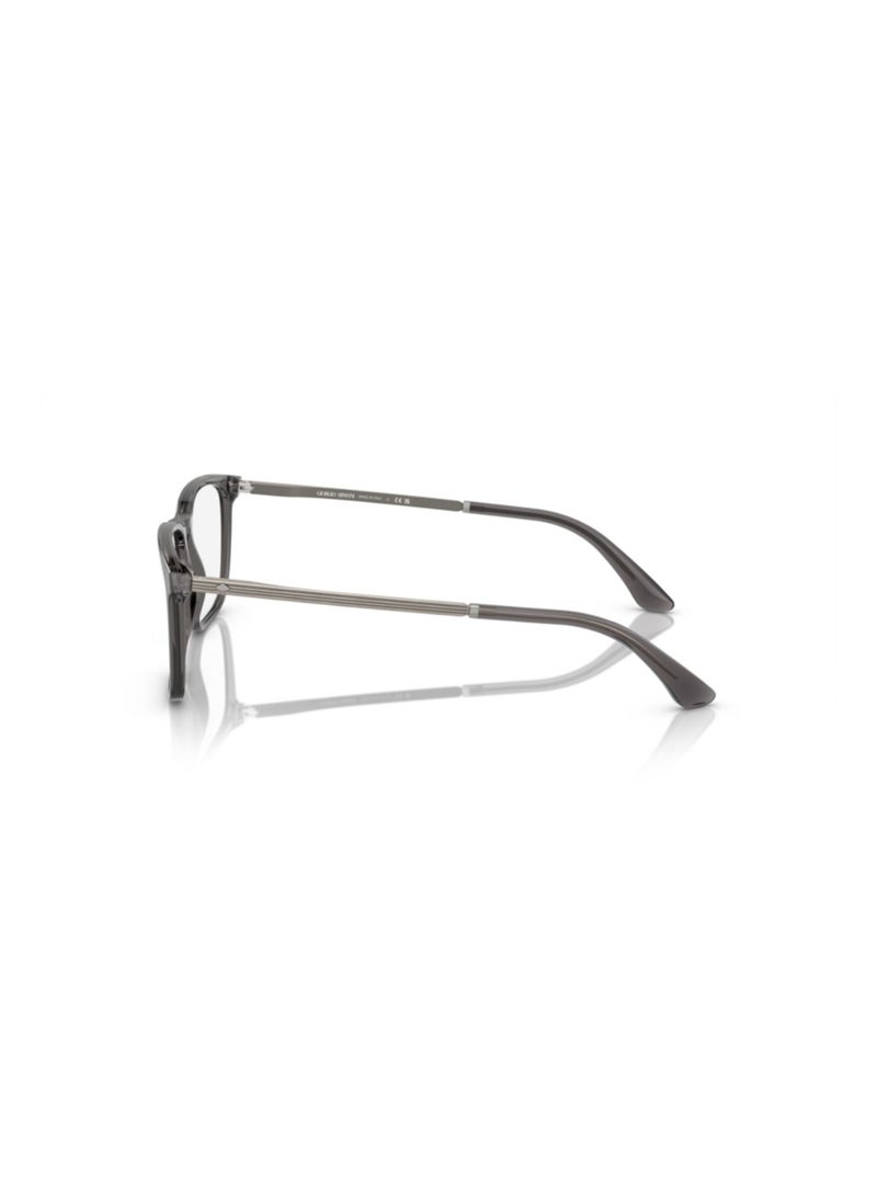GIORGIO ARMANI Giorgio Armani Man Rectangular  Eyeglasses- Ar 7249 - Lense Size:55Mm - Transparent Grey - Image 2