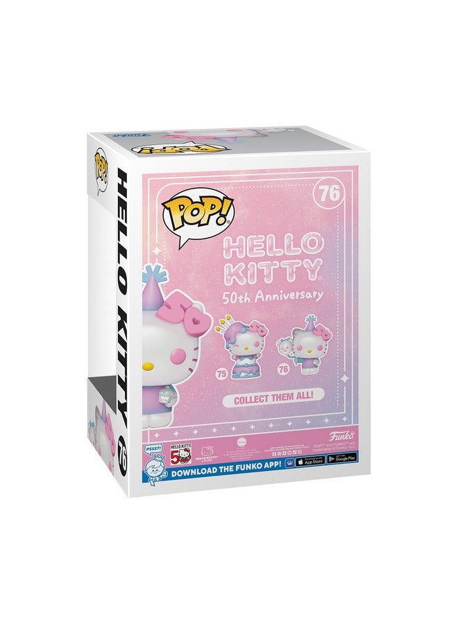 Funko POP! Sanrio: Hello Kitty 50th - Hello Kitty with Balloons - Collectable Vinyl Figure - Gift Idea - Official Merchandise - for Kids & Adults - Anime Fans - Model Figure for Collectors - Image 3