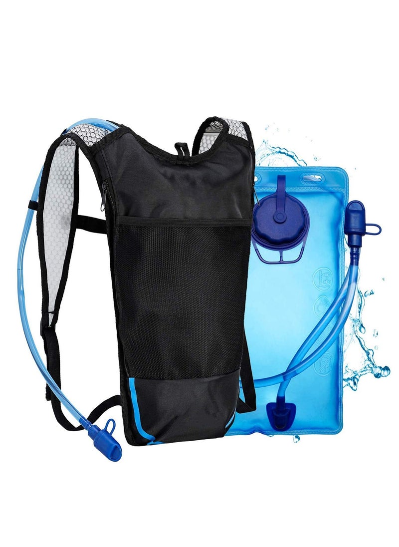 KASTWAVE Hydration Backpack Cycling Pack with Water Bladder PBA Free Reservoir for Running Biking Hiking Climbing Skiing Hunting Pouch  - Image 1