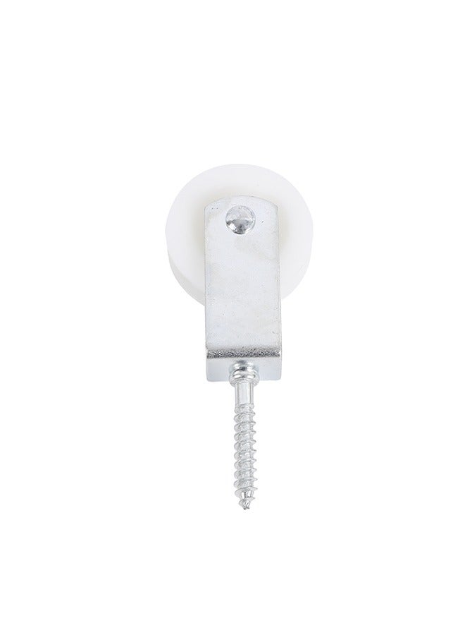 LAWAZIM Screw Plastic Pulley - Integrated Screw for Hanging Plant Holders, Curtain Systems, Clotheslines, Efficient Rope and Cable Movement, Ideal for Balconies, Patios, Garden Structures  - Image 2