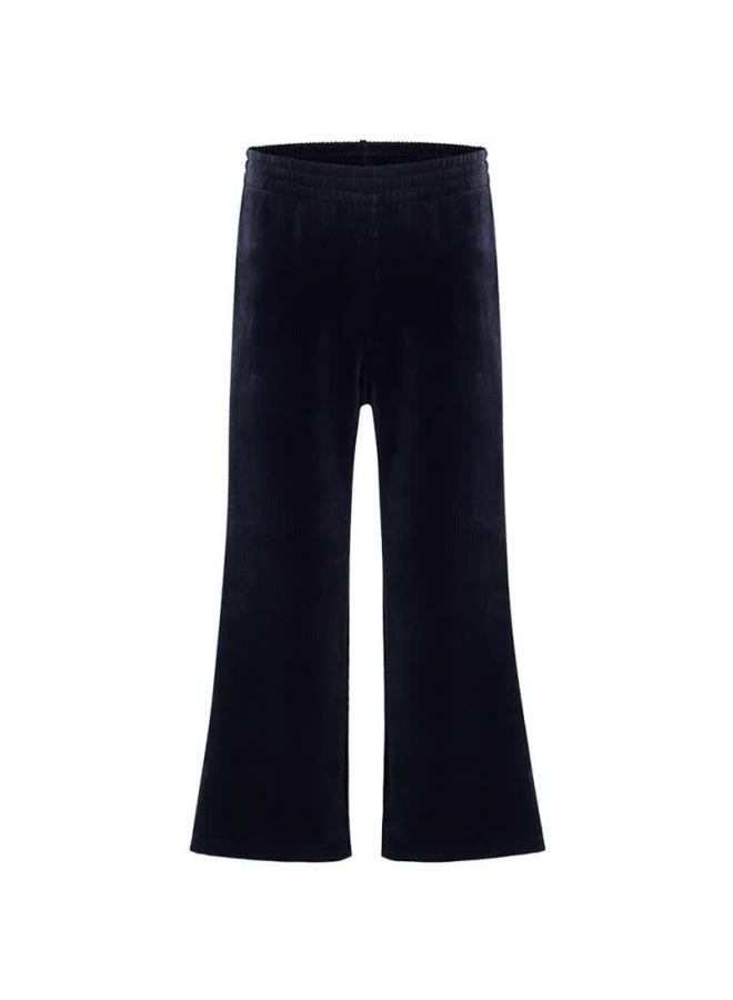 Aimer Kids Girls' Island Fleece Flared Pants Black 170 - Image 5