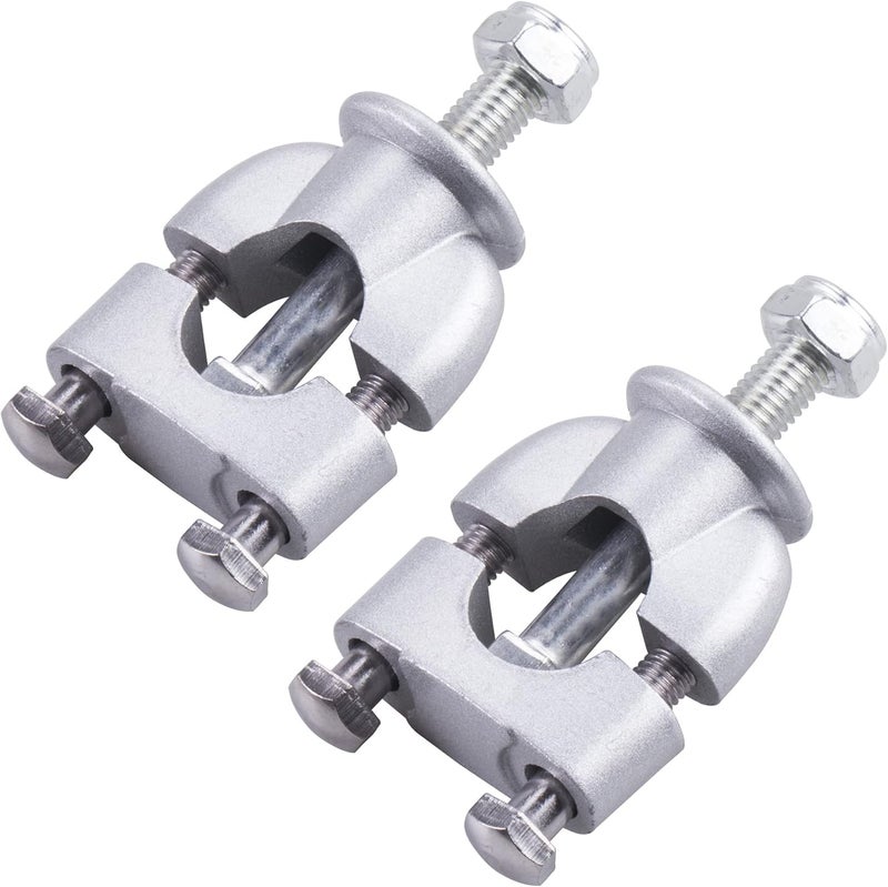 MRELC Motorcycle Handlebar Risers Mount Clamps fit for 22mm 7/8" Motorcycle Dirt Pit Bike ATV Scooter Moped - Image 1