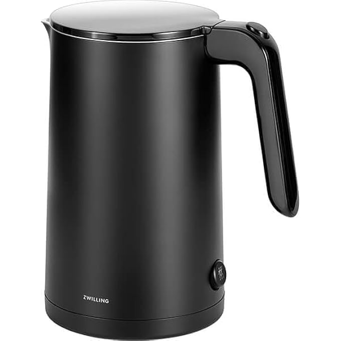 Zwilling Enfinigy Kettle 15L Black 1850 Watts Dual Wall Plastic Body Automatic ShutOff Stainless Steel Interior 360 Docking Base2 Year Warranty - Image 3