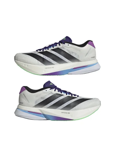 adidas Adidas Adizero Boston 13 M M White Running Shoes For Men