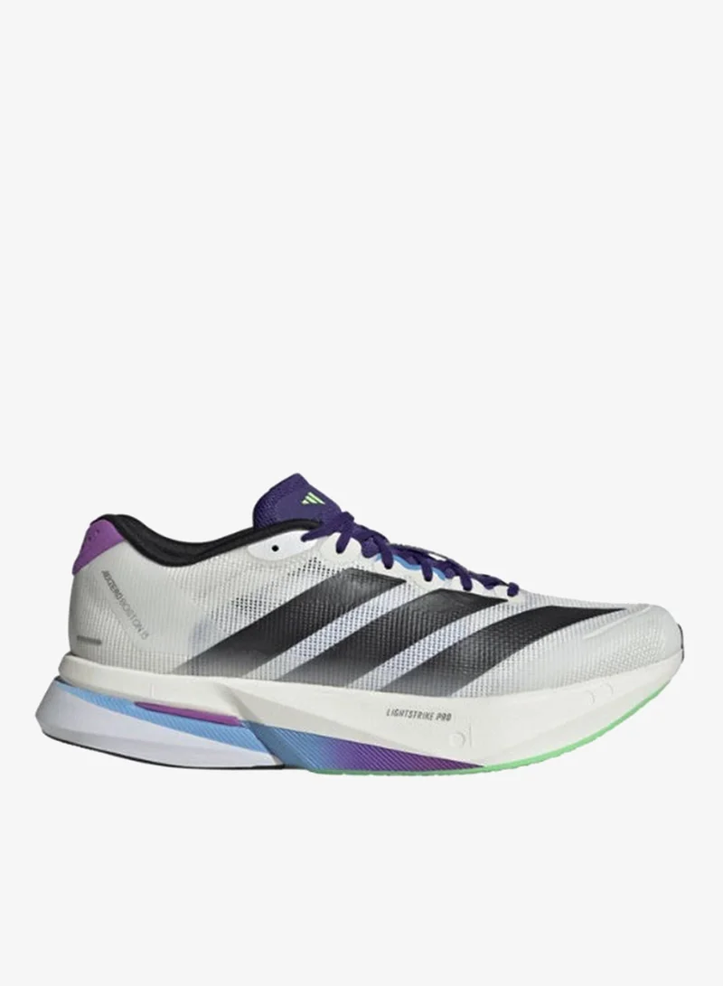 Adidas Adizero Boston 13 M White Running Shoes