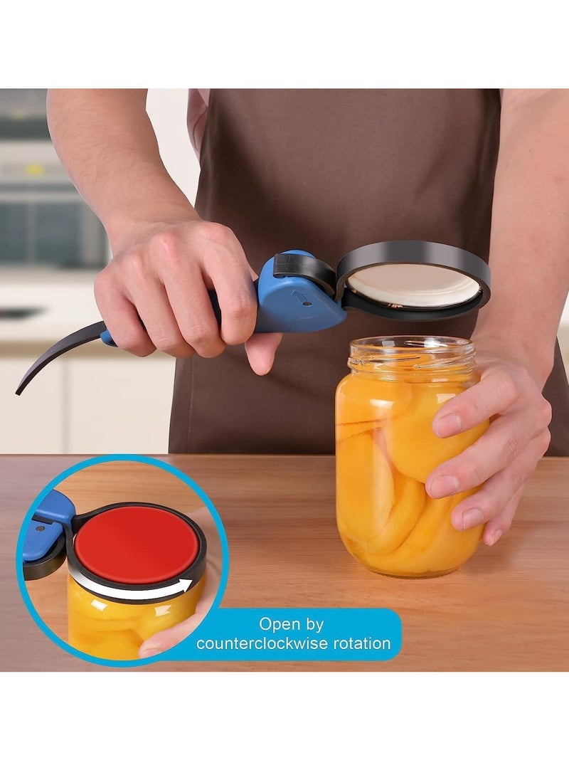 SYOSI - Jar Opener for Weak Hand Jar Opener With Original Safety Design Jar Opener For Weak Hands Jar Lid Opener Tool Jar Openers For Seniors With Arthritis - Image 1