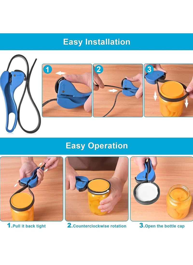 SYOSI - Jar Opener for Weak Hand Jar Opener With Original Safety Design Jar Opener For Weak Hands Jar Lid Opener Tool Jar Openers For Seniors With Arthritis - Image 1