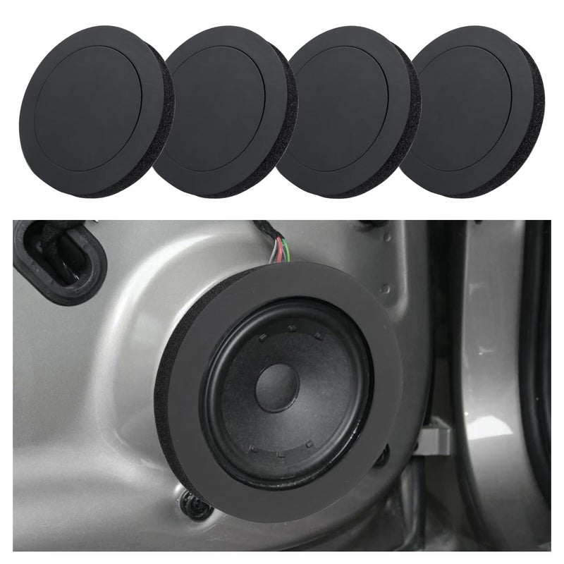 IHOTDER 4PCS Speaker Foam Enhancer65 Speaker Foam Rings for Enhancing Stereo Sound in Car SpeakersUniversal SelfAdhesive Speaker Gasket Car Accessories for CarTruckSUV - Image 2