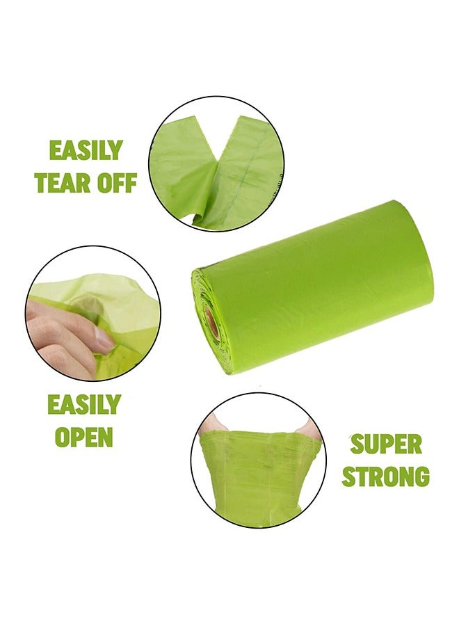 Sharpdo Disposable Diaper Sacks Bags, Diaper Trash Bags with Dispenser, Diaper Disposal Bags for Travel (16 Rolls - 240 Bags) - Image 3