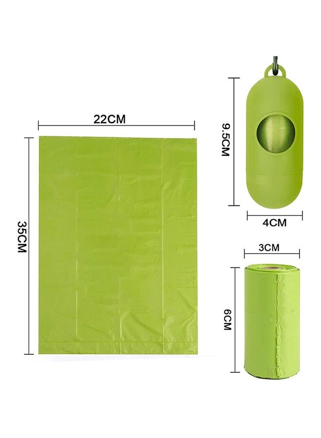 Sharpdo Disposable Diaper Sacks Bags, Diaper Trash Bags with Dispenser, Diaper Disposal Bags for Travel (16 Rolls - 240 Bags) - Image 2