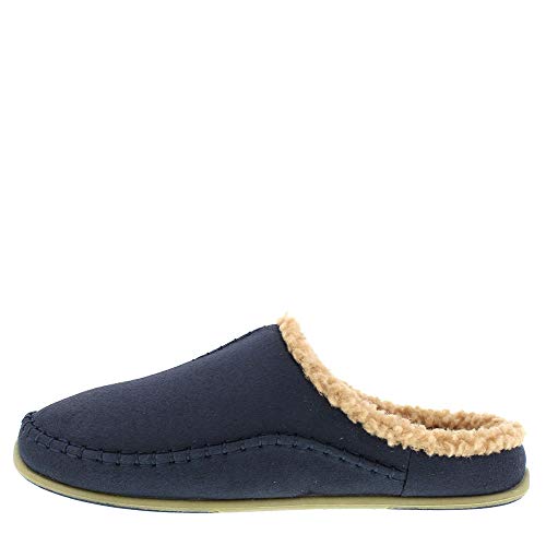 Deer Stags Unisex Nordic Microsuede Slipper / Navy / Men's 10 US / Medium - Image 4