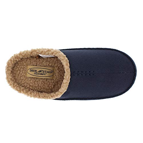 Deer Stags Unisex Nordic Microsuede Slipper / Navy / Men's 10 US / Medium - Image 2