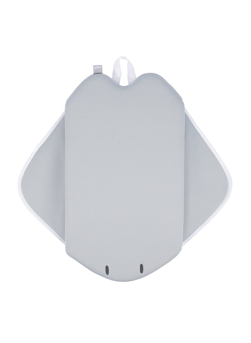 ubbi وسادة الركوع للحمام باللون الرمادي - Image 1