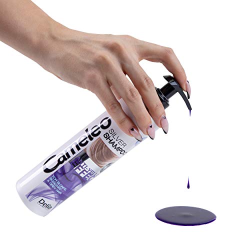 Cameleo Silver Shampoo with AntiYellow Effect for Blond Bleached and Gray Hair 84 ounces - Image 3