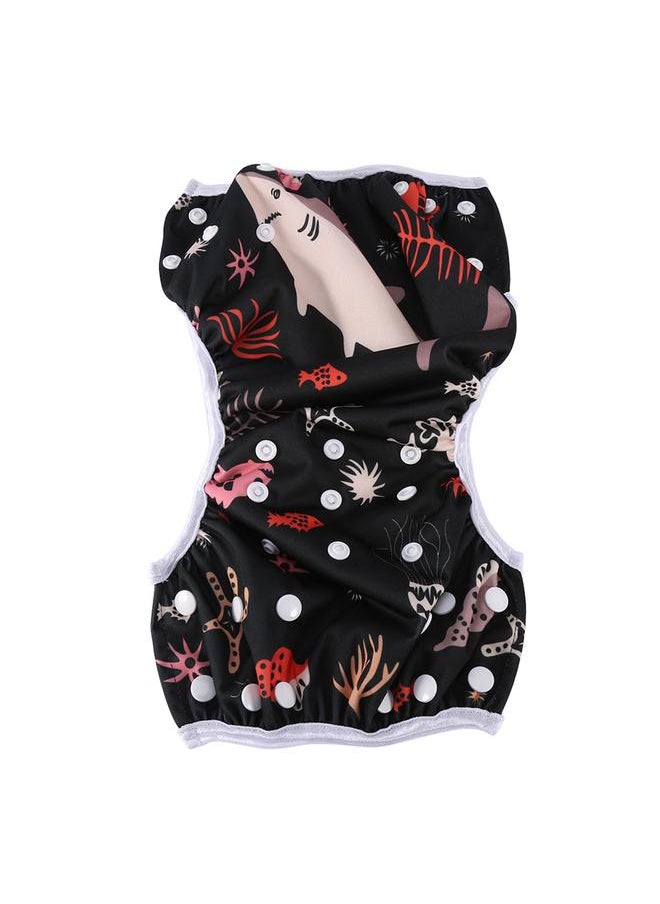Thoraya - Baby Unisex Reusable Breathable Swim Diapers Summer Pool Pant with Snaps Training Pants #1 - Image 1