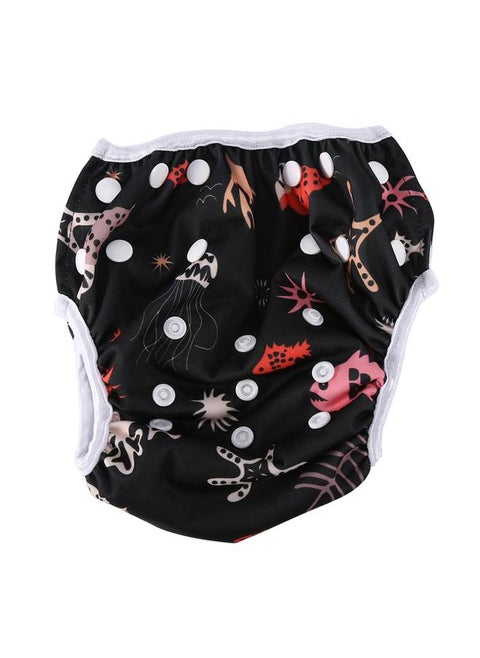 Baby Unisex Reusable Breathable Swim Diapers Summer Pool Pant with Snaps Training Pants #1
