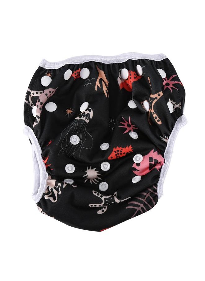 Thoraya - Baby Unisex Reusable Breathable Swim Diapers Summer Pool Pant with Snaps Training Pants #1 - Image 1