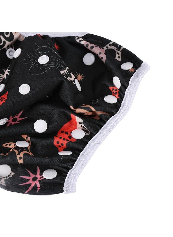Thoraya - Baby Unisex Reusable Breathable Swim Diapers Summer Pool Pant with Snaps Training Pants #1 - Image 1