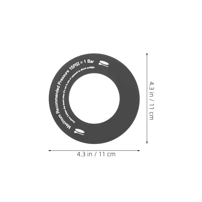 6pcs Board Valve Pad: Universal Round Inflatable Valve Gasket Pressure Label Pad For Boards Kayaks Surfboards Inflatable Beds And Boats - Image 3