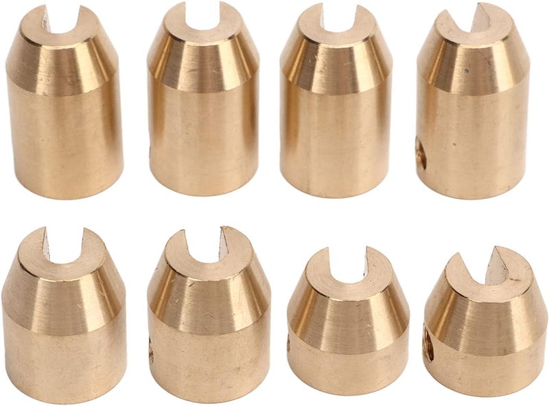 Wheel Spoke Balance Weights, Brass Reusable Spoke Weights with Precise Balance for Super Moto Dual Sport Metric Cruisers (8 Pieces) - Image 2