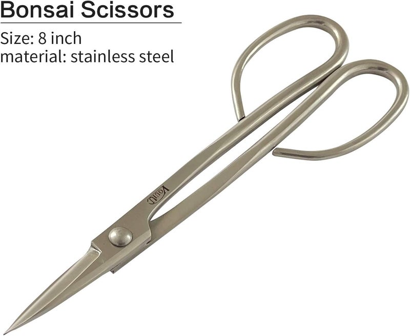 vouiu 4-Piece Bonsai Tool Set,Concave Cutter,Knob Cutter,Trunk Splitter,Bonsai Scissors - Image 2