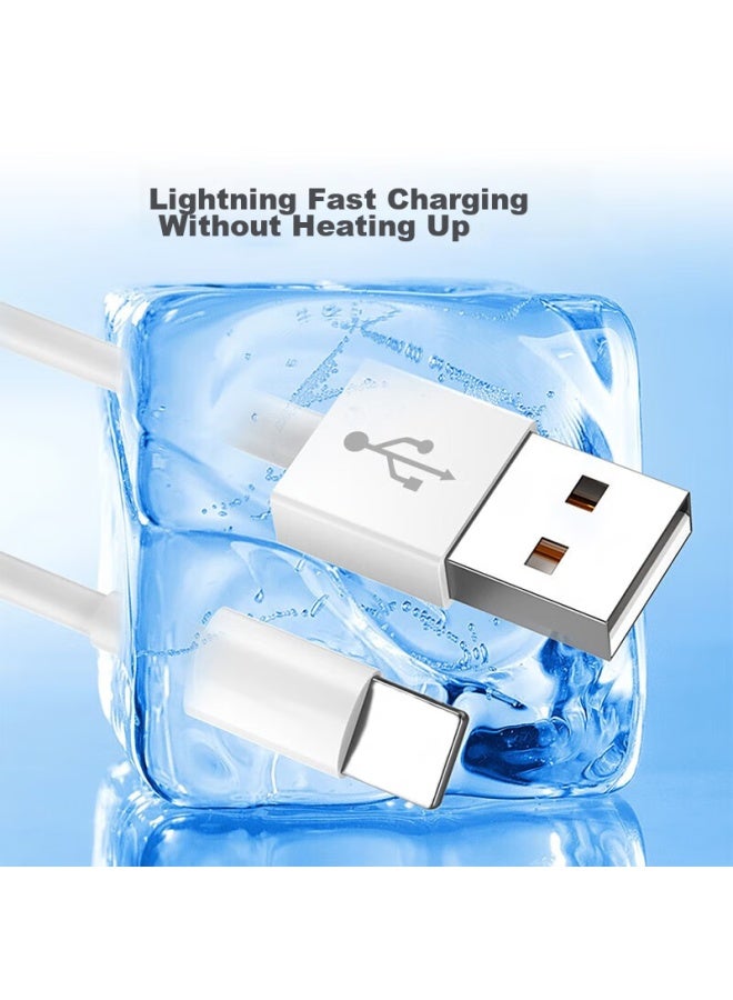 Zitai Data Cable Charging Cord For Iphone 14/13/12/11/xs/xr/8/7/6plus/ipad, Fast Charging, 1 Meter, White - Image 1