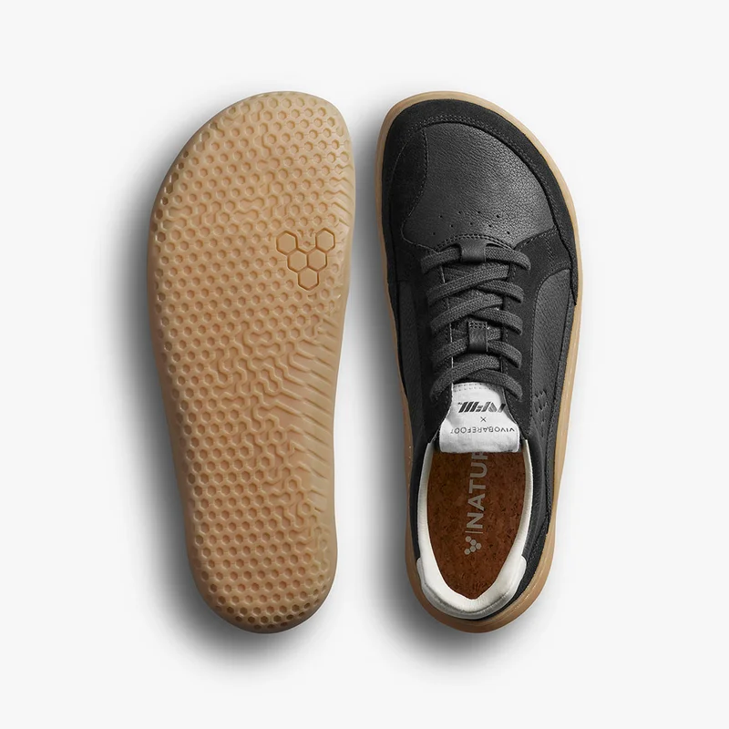 VIVOBAREFOOT GOBI II SNEAKER PREMIUM LEATHERWOMENS OBSIDIAN