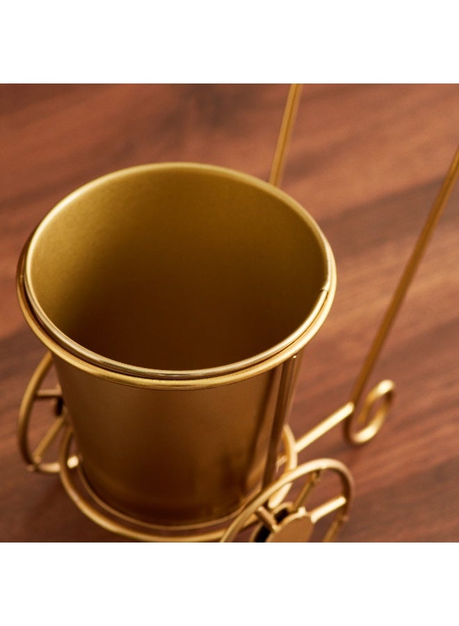 Home Box Ace Metal Trolley Planter 18x18x11 cm - Image 3