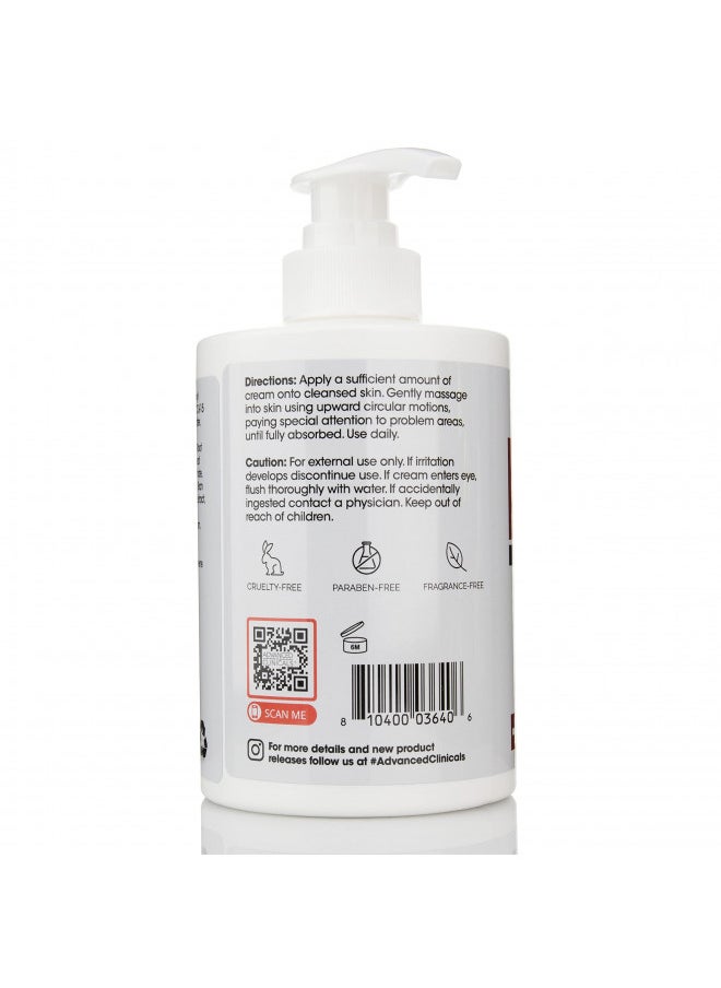 Advanced Clinicals Vitamin C & Turmeric Cream - Firming, Brightening 15 Fl Oz Face & Body Moisturizer with Shea Butter & Vitamin E  - Image 2