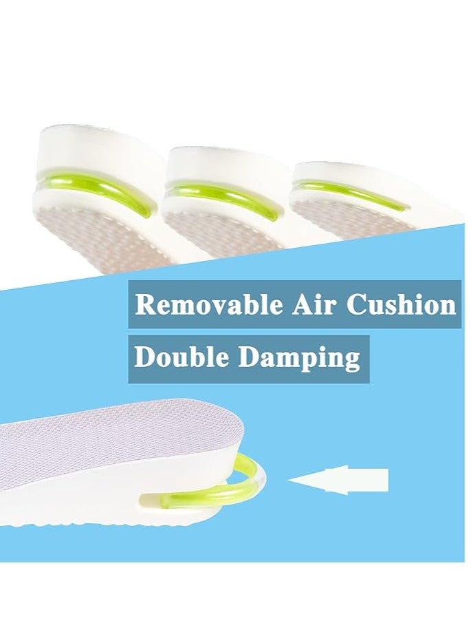 Generic Removable Air Cushion Insoles for Men and Women Are Designed For Comfort And Style Size: Light Grey 3.5cm  - Image 5