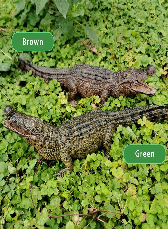 EOIVSH Large Alligator Toy, 10.4 inch Wild Life Alligator Figurine with Moveable Jaw, Crocodile Figure Toy for Boys and Girls, Gift for Kids 3+ - Image 5