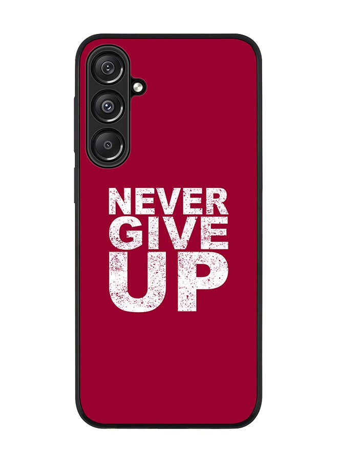 Stylizedd For Samsung Galaxy A16 / A16 5G Case,Slim fit Camera Protection, Shockproof Thin Phone cover - Never ever give up - Image 1