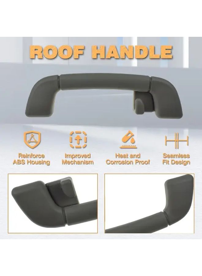 Rear Right Gray Interior Door Handle For Toyota Camry 2006-2011 Durable ABS - Image 5