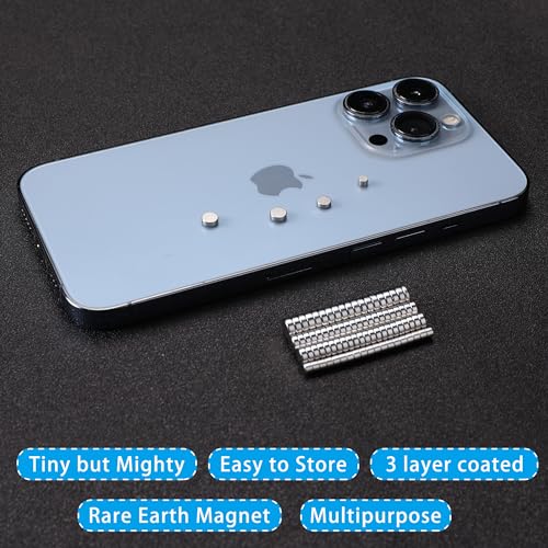 RHINOCATS 400Pcs Small Magnets, 4 Different Sizes Tiny Mini Magents, Multi-Use for Fridge, DIY, Office, Hobbies, Crafts and Science - Image 5