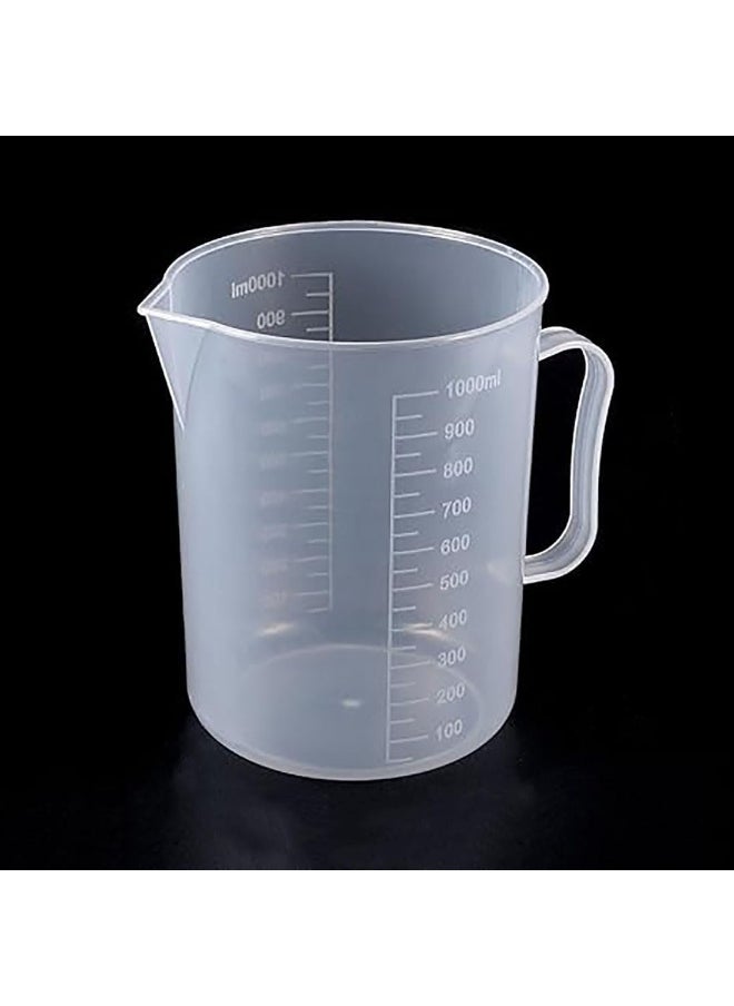 Biella Unbreakable Nylon Measuring Cups, BPA Free Measuring Jug, Measure Liquid Oil and Baking Items for Kitchen, Restaurant and School student simulation experiment etc (1000ml)  - Image 1
