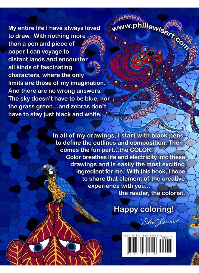 A Coloring Book for Big Kids - 2nd Edition  - Image 2