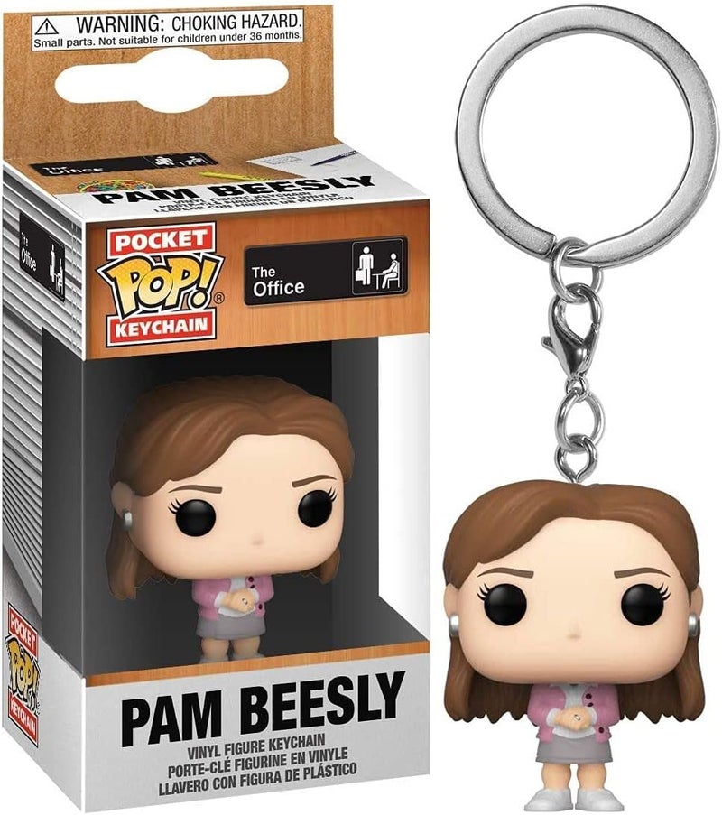 Multi-demand compliant quality Pop! Keychain: The Office - Pam Beesly Comfort grip