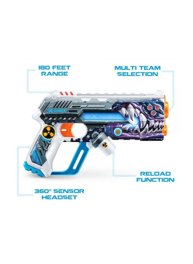 x_shot اكس شوت 2 مسدس سكينز ليزر 360  - Image 3