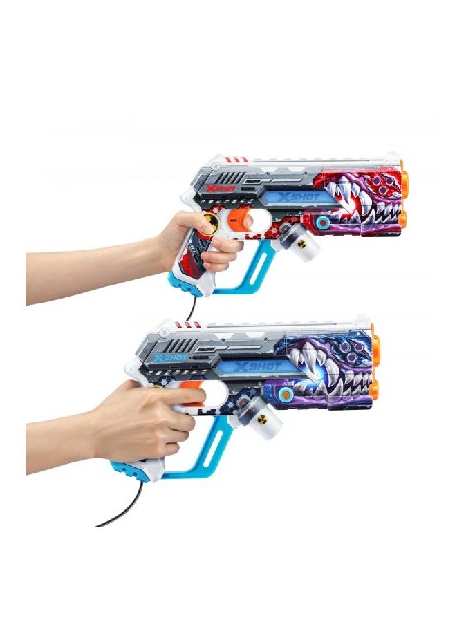 x_shot اكس شوت 2 مسدس سكينز ليزر 360  - Image 2