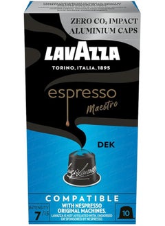 Lavazza Lavazza decaffeina nespresso compatible aluminium capsule pack 10  - Image 4