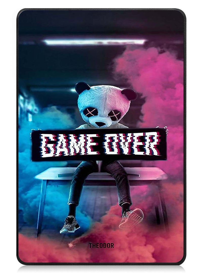 Theodor Protective Flip Case For Realme Pad 2 With Trifold Stand Auto Wake Sleep Shockproof Cover game over copy - Image 1