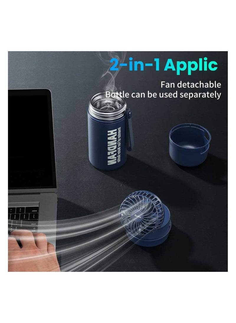 HandFan Water Bottle with Fan 12oz/24oz Hot & Cold - Image 4