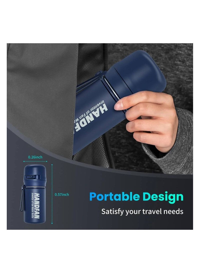HandFan Water Bottle with Fan 12oz/24oz Hot & Cold - Image 5